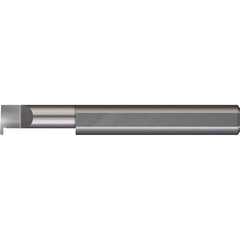 Micro 100 - Grooving Tools; Grooving Tool Type: Full Radius ; Material: Solid Carbide ; Shank Diameter (Decimal Inch): 0.3125 ; Shank Diameter (Inch): 5/16 ; Groove Width (Decimal Inch): 0.0380 ; Projection (Decimal Inch): 0.1000 - Exact Industrial Supply