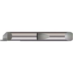 Micro 100 - Grooving Tools; Grooving Tool Type: Face ; Material: Solid Carbide ; Shank Diameter (Decimal Inch): 0.2500 ; Shank Diameter (Inch): 1/4 ; Groove Width (Decimal Inch): 0.0170 ; Projection (Decimal Inch): 0.0250 - Exact Industrial Supply