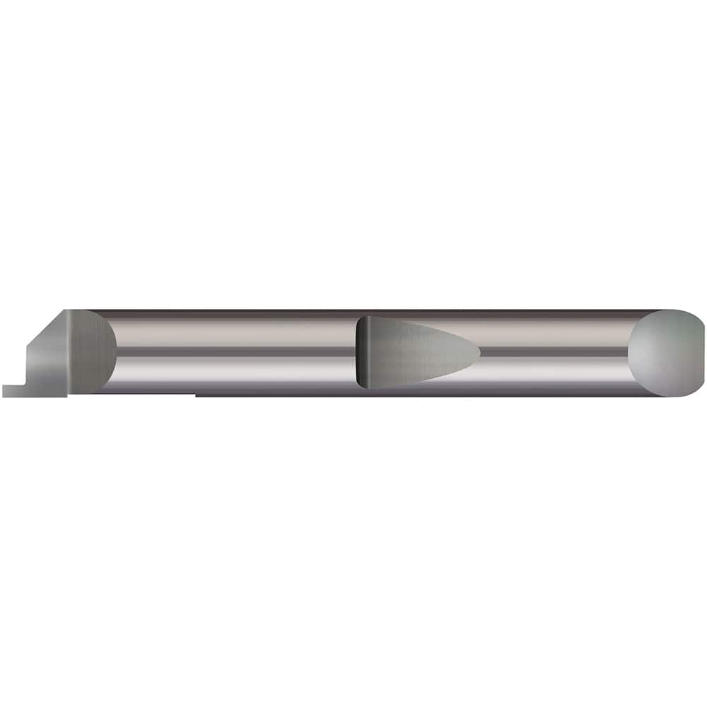 Micro 100 - Grooving Tools; Grooving Tool Type: Face ; Material: Solid Carbide ; Shank Diameter (Decimal Inch): 0.3125 ; Shank Diameter (Inch): 5/16 ; Groove Width (Decimal Inch): 0.0620 ; Projection (Decimal Inch): 0.1500 - Exact Industrial Supply