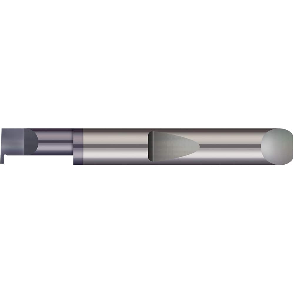 Micro 100 - 0.017" Groove Width, 0.245" Min Bore Diam, 1/4" Max Hole Depth, Retaining Ring Grooving Tool - Exact Industrial Supply