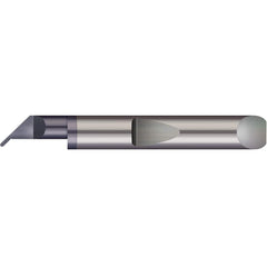 Micro 100 - Grooving Tools; Grooving Tool Type: Undercut ; Material: Solid Carbide ; Shank Diameter (Decimal Inch): 0.1875 ; Shank Diameter (Inch): 3/16 ; Groove Width (Decimal Inch): 0.0250 ; Projection (Decimal Inch): 0.0500 - Exact Industrial Supply
