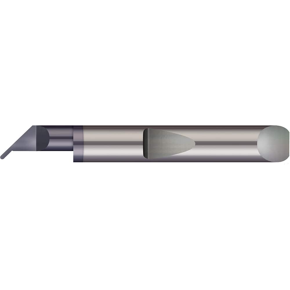 Micro 100 - Grooving Tools; Grooving Tool Type: Undercut ; Material: Solid Carbide ; Shank Diameter (Decimal Inch): 0.3750 ; Shank Diameter (Inch): 3/8 ; Groove Width (Decimal Inch): 0.0620 ; Projection (Decimal Inch): 0.0950 - Exact Industrial Supply