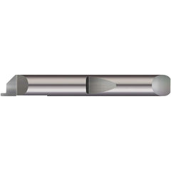 Micro 100 - Grooving Tools; Grooving Tool Type: Face ; Material: Solid Carbide ; Shank Diameter (Decimal Inch): 0.3125 ; Shank Diameter (Inch): 5/16 ; Groove Width (Decimal Inch): 0.0930 ; Projection (Decimal Inch): 0.1500 - Exact Industrial Supply