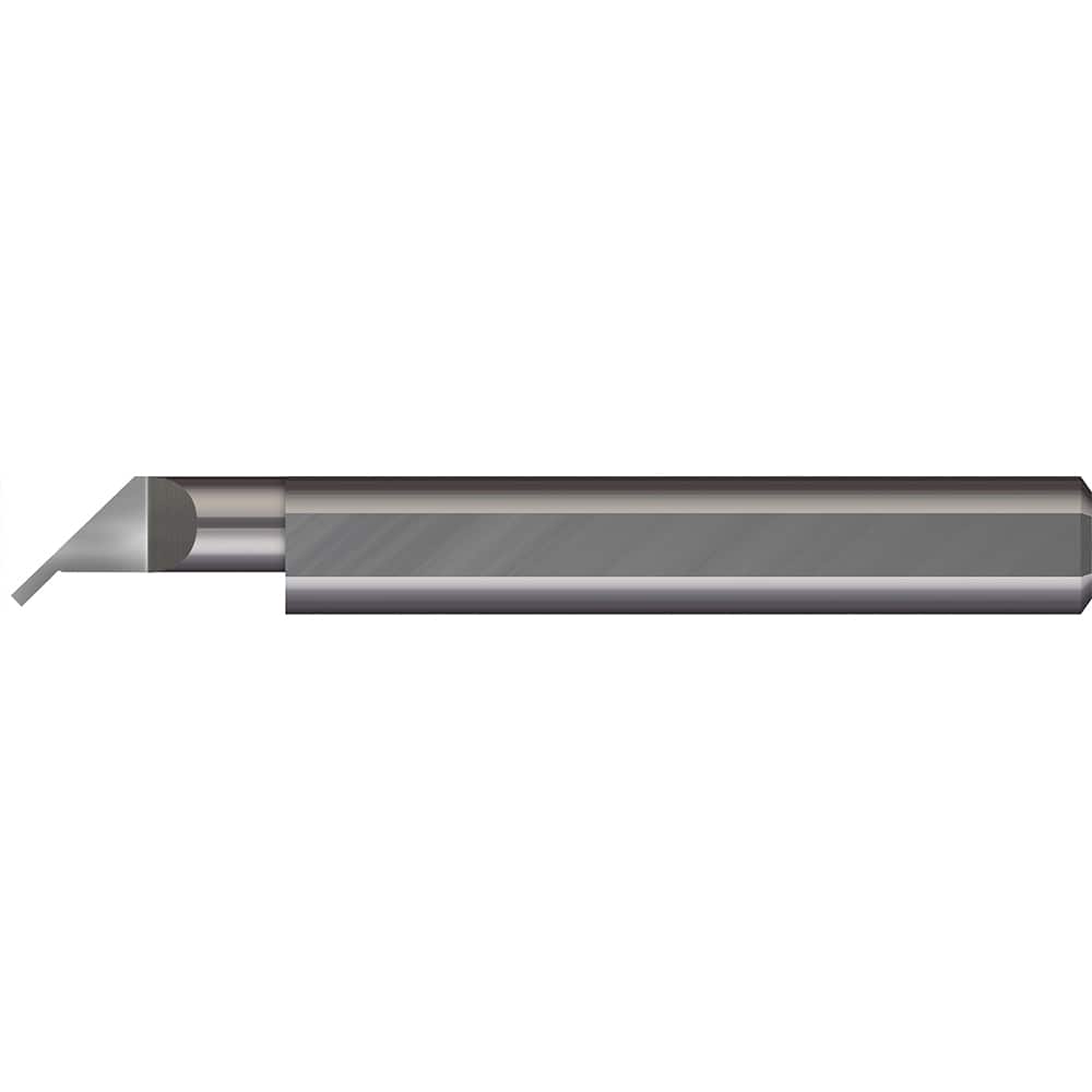 Micro 100 - Grooving Tools; Grooving Tool Type: Undercut ; Material: Solid Carbide ; Shank Diameter (Decimal Inch): 0.5000 ; Shank Diameter (Inch): 1/2 ; Groove Width (Decimal Inch): 0.1250 ; Projection (Decimal Inch): 0.1250 - Exact Industrial Supply