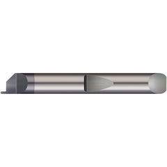 Micro 100 - Grooving Tools; Grooving Tool Type: Face ; Material: Solid Carbide ; Shank Diameter (Decimal Inch): 0.2500 ; Shank Diameter (Inch): 1/4 ; Groove Width (Decimal Inch): 0.0300 ; Projection (Decimal Inch): 0.0500 - Exact Industrial Supply