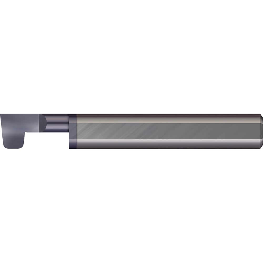Micro 100 - Grooving Tools; Grooving Tool Type: O-Ring ; Material: Solid Carbide ; Shank Diameter (Decimal Inch): 0.3750 ; Shank Diameter (Inch): 3/8 ; Groove Width (Decimal Inch): 0.2080 ; Projection (Decimal Inch): 0.1150 - Exact Industrial Supply
