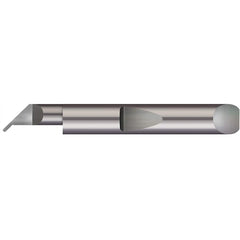 Micro 100 - Grooving Tools; Grooving Tool Type: Undercut ; Material: Solid Carbide ; Shank Diameter (Decimal Inch): 0.1875 ; Shank Diameter (Inch): 3/16 ; Groove Width (Decimal Inch): 0.0200 ; Projection (Decimal Inch): 0.0500 - Exact Industrial Supply