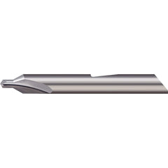 Micro 100 - #2 60° 3/16" Body Diam Solid Carbide Combo Drill & Countersink - Exact Industrial Supply