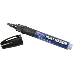 Ability One - Markers & Paintsticks; Type: Paint Marker ; Color: Black ; Ink Type: Water Base ; Tip Type: Medium - Exact Industrial Supply