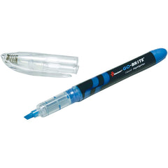 Highlighter Marker: Blue, Water-Based 12 Pc