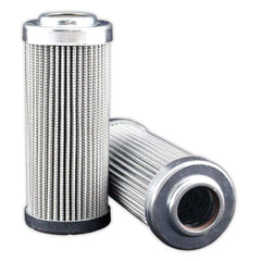 Replacement/Interchange Hydraulic Filter Element: Microglass, 10  µ