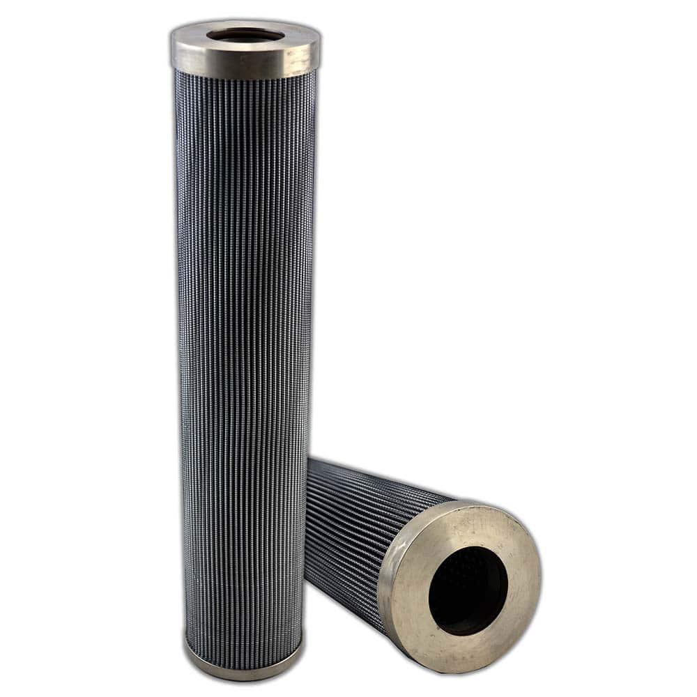 Replacement/Interchange Hydraulic Filter Element: Microglass, 10  µ