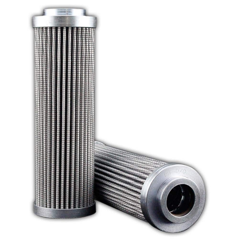 Replacement/Interchange Hydraulic Filter Element: Microglass, 10  µ