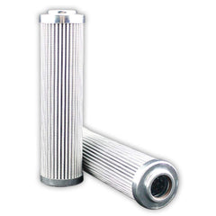 Replacement/Interchange Hydraulic Filter Element: Microglass, 10  µ
