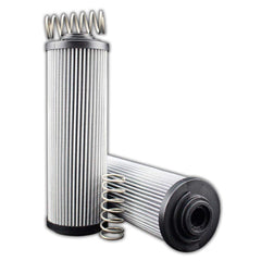 Replacement/Interchange Hydraulic Filter Element: Microglass, 10  µ