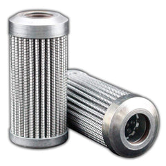 Replacement/Interchange Hydraulic Filter Element: Microglass, 10  µ