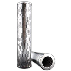Replacement/Interchange Hydraulic Filter Element: Microglass, 10  µ