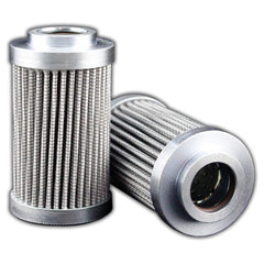 Replacement/Interchange Hydraulic Filter Element: Microglass, 10  µ