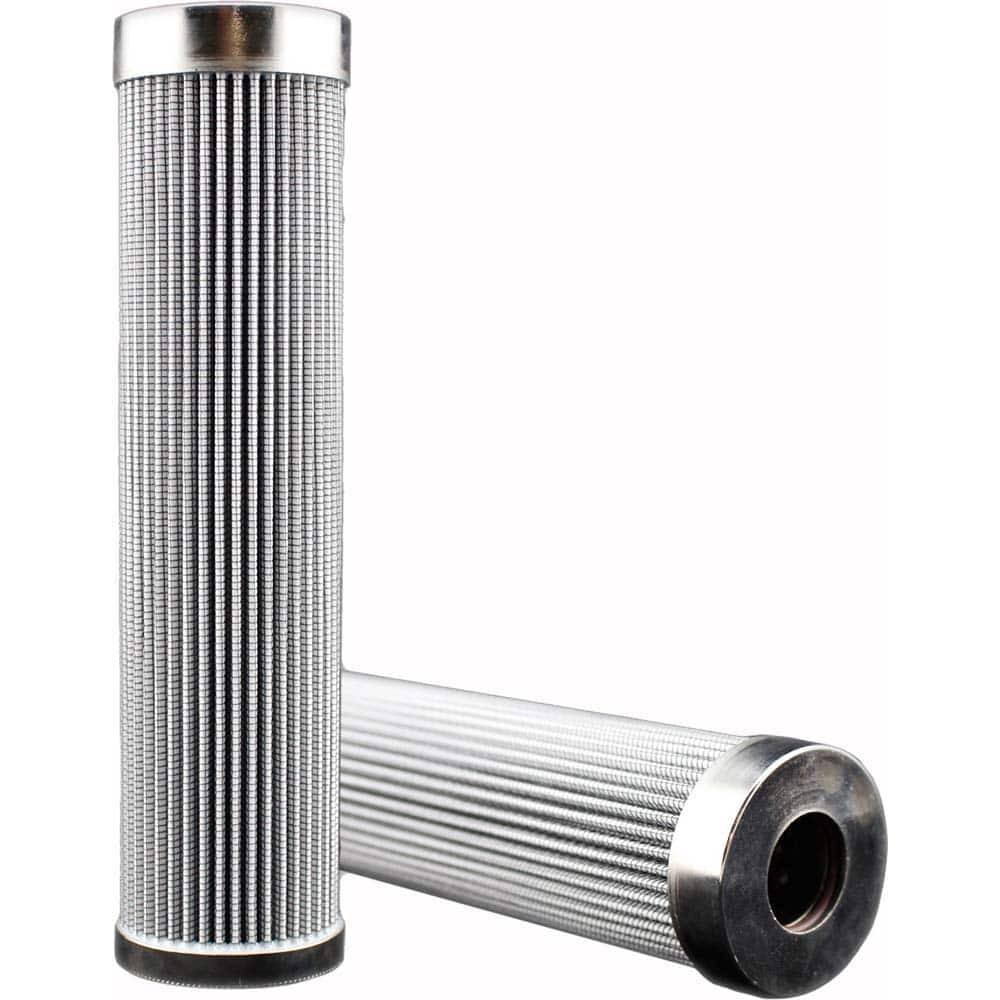Replacement/Interchange Hydraulic Filter Element: Microglass, 10  µ