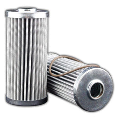 Replacement/Interchange Hydraulic Filter Element: Microglass, 10  µ