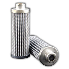 Replacement/Interchange Hydraulic Filter Element: Microglass, 10  µ