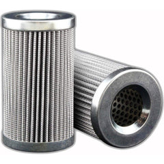 Replacement/Interchange Hydraulic Filter Element: Microglass, 10  µ