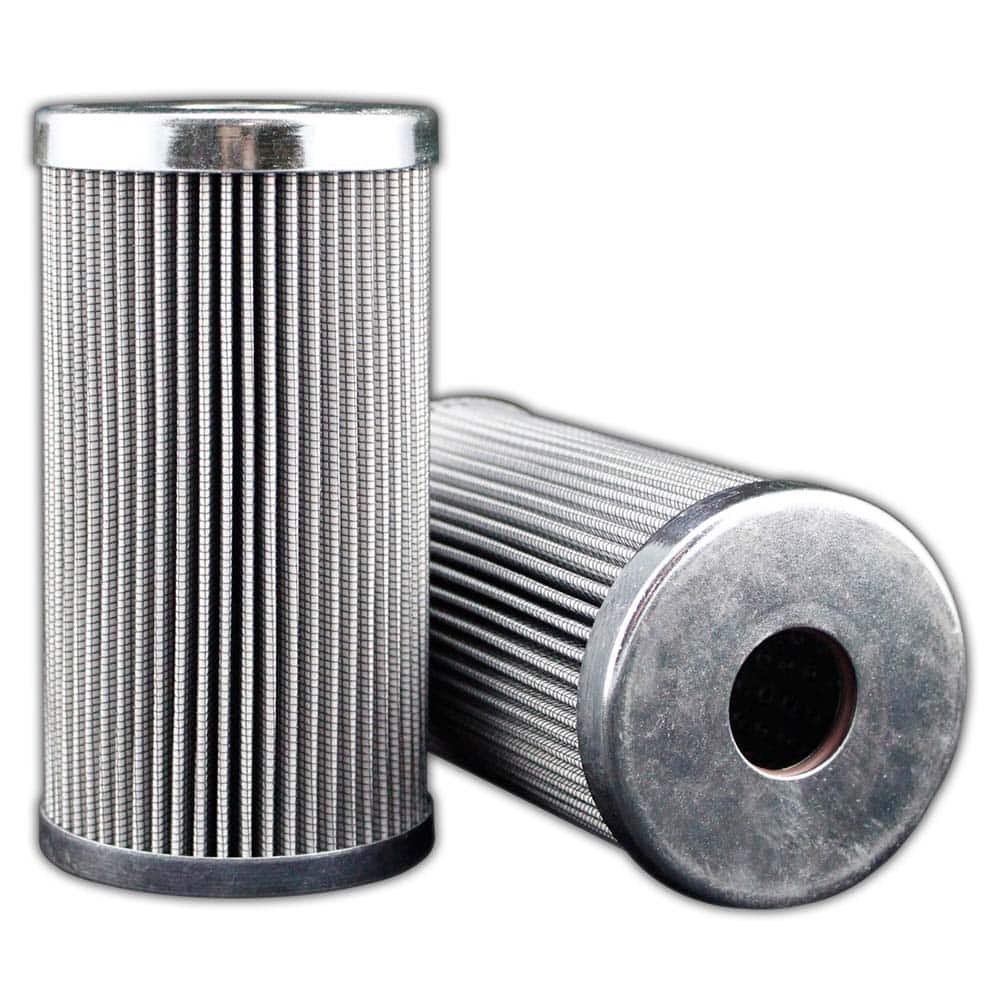 Replacement/Interchange Hydraulic Filter Element: Microglass, 10  µ