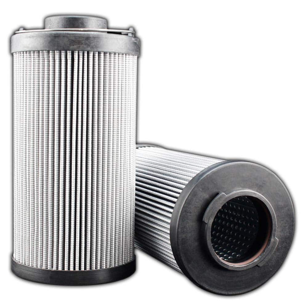Replacement/Interchange Hydraulic Filter Element: Microglass, 10  µ