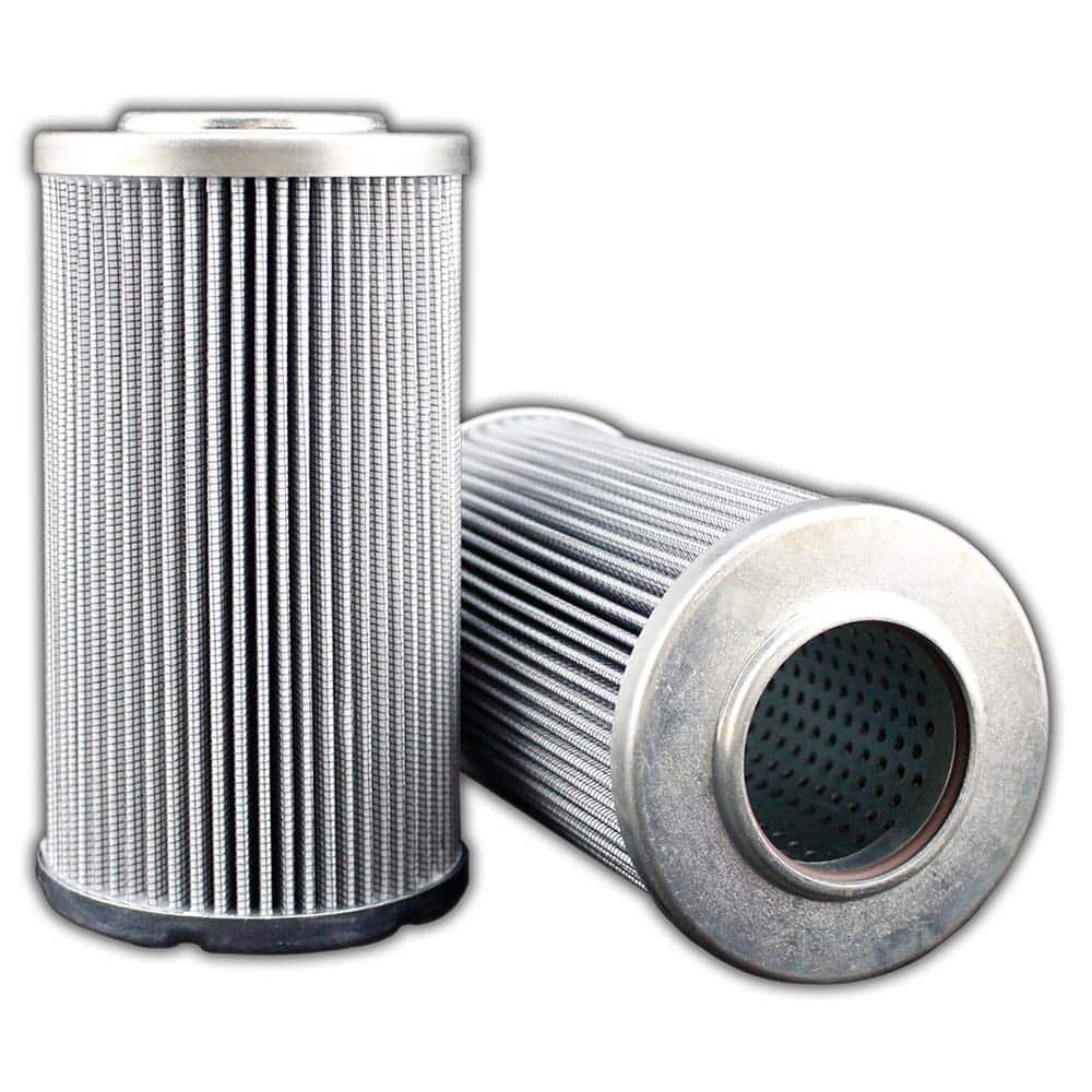 Replacement/Interchange Hydraulic Filter Element: Microglass, 10  µ