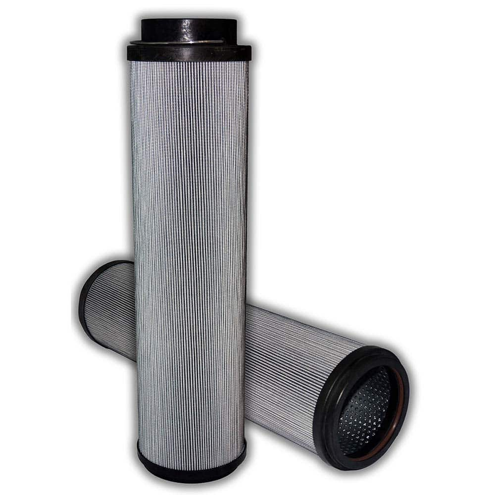 Replacement/Interchange Hydraulic Filter Element: Microglass, 10  µ