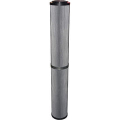 Replacement/Interchange Hydraulic Filter Element: Microglass, 10  µ