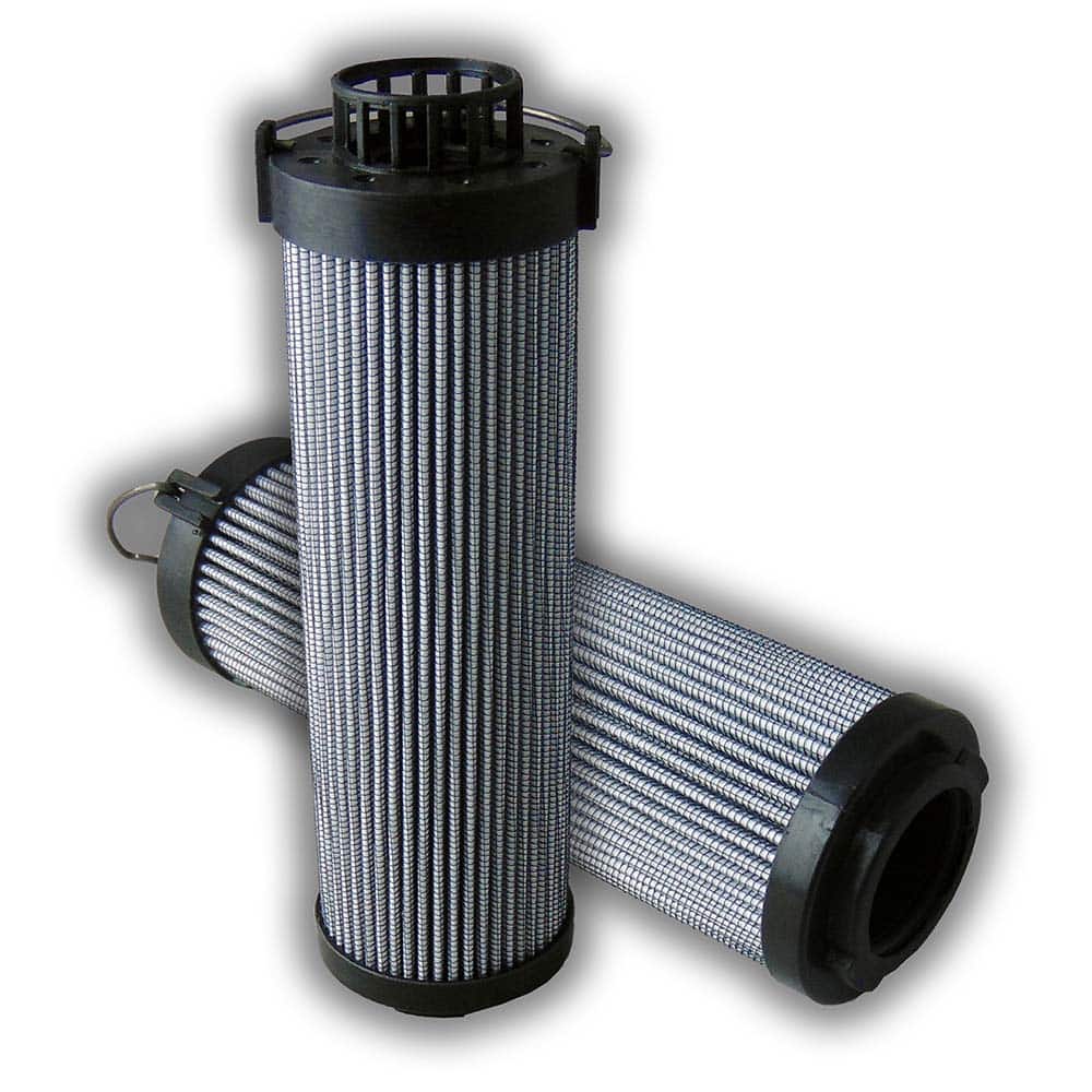 Replacement/Interchange Hydraulic Filter Element: Microglass, 10  µ