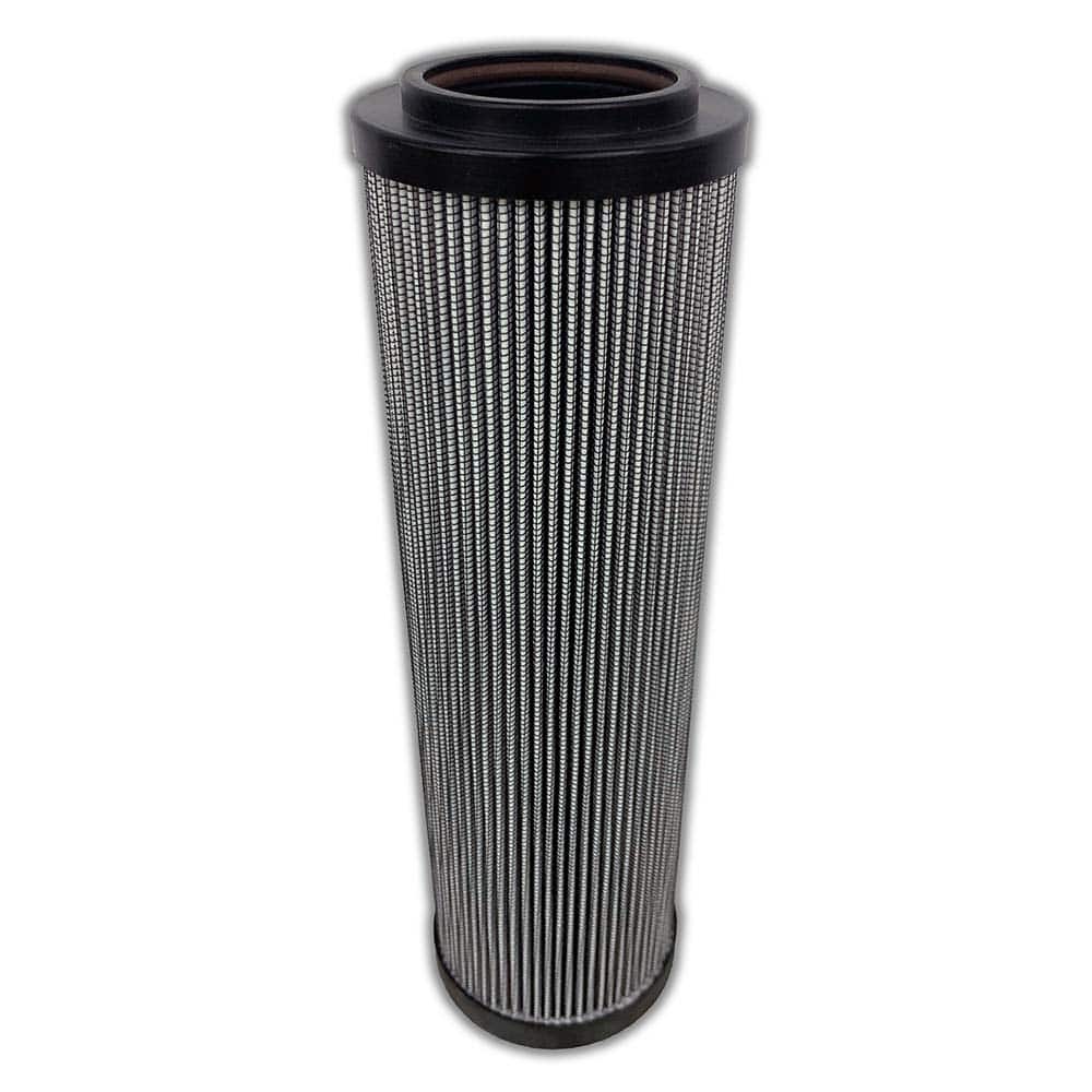 Replacement/Interchange Hydraulic Filter Element: Microglass, 10  µ