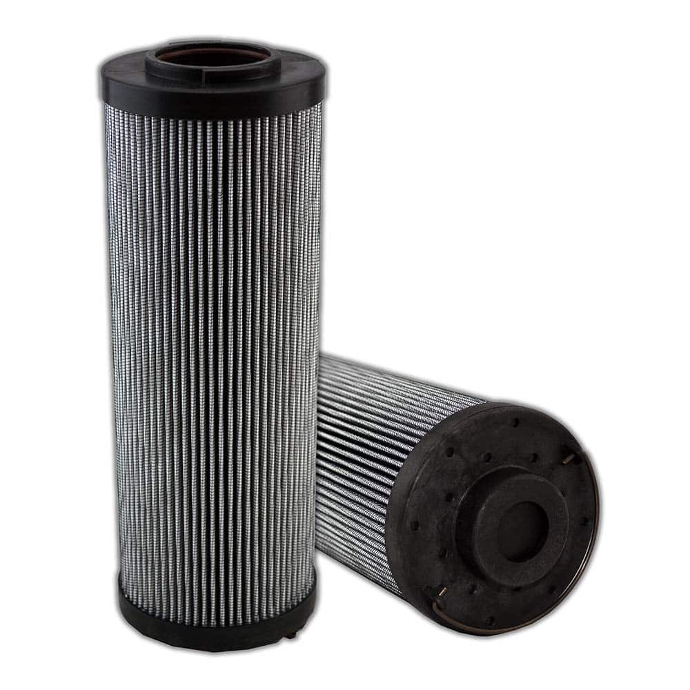 Replacement/Interchange Hydraulic Filter Element: Microglass, 10  µ
