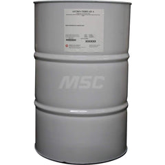 Cutting Fluid: 55 gal Drum Use on Stainless Steel, High Carbon Steel & Ferrous Metal, Clear Amber