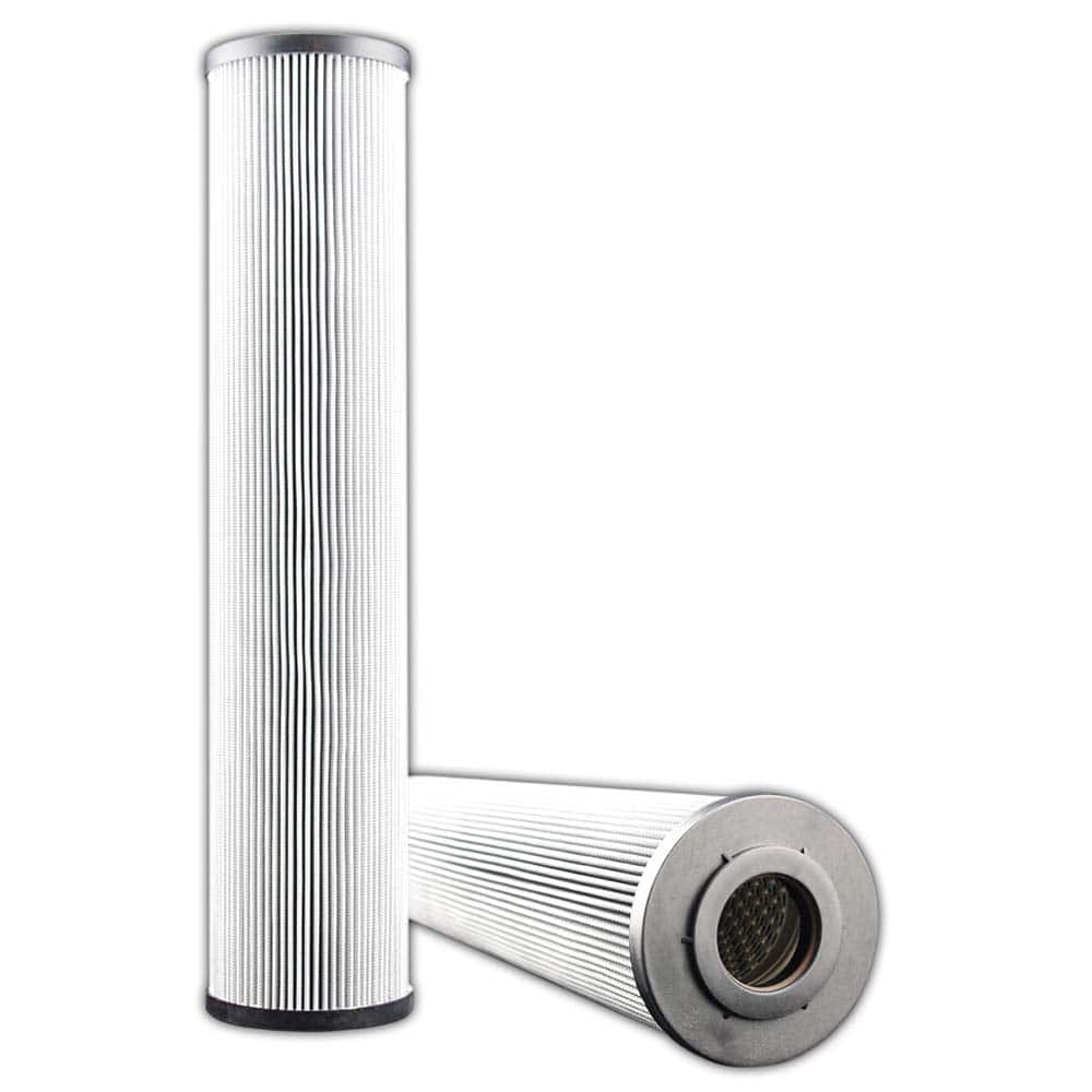 Replacement/Interchange Hydraulic Filter Element: Microglass, 10  µ