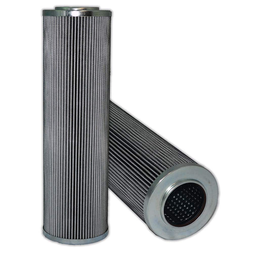 Replacement/Interchange Hydraulic Filter Element: Microglass, 10  µ