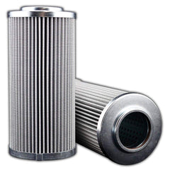 Replacement/Interchange Hydraulic Filter Element: Microglass, 10  µ