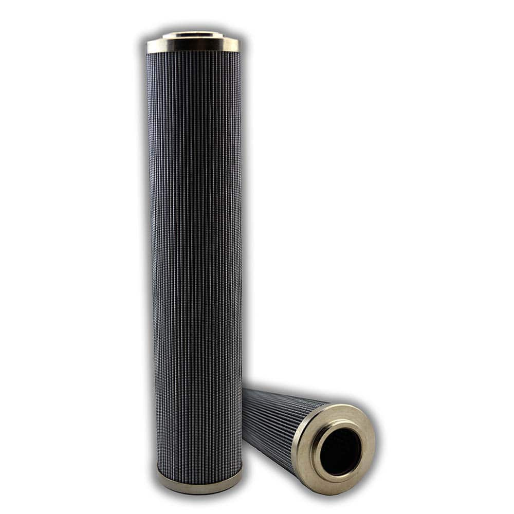 Replacement/Interchange Hydraulic Filter Element: Microglass, 10  µ