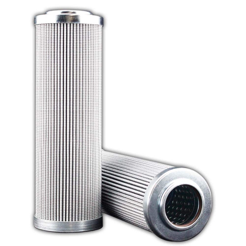 Replacement/Interchange Hydraulic Filter Element: Microglass, 10  µ