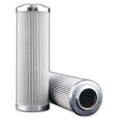Replacement/Interchange Hydraulic Filter Element: Microglass, 10  µ