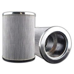 Replacement/Interchange Hydraulic Filter Element: Microglass, 10  µ