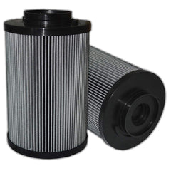 Replacement/Interchange Hydraulic Filter Element: Microglass, 10  µ