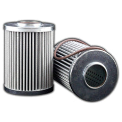 Replacement/Interchange Hydraulic Filter Element: Microglass, 10  µ