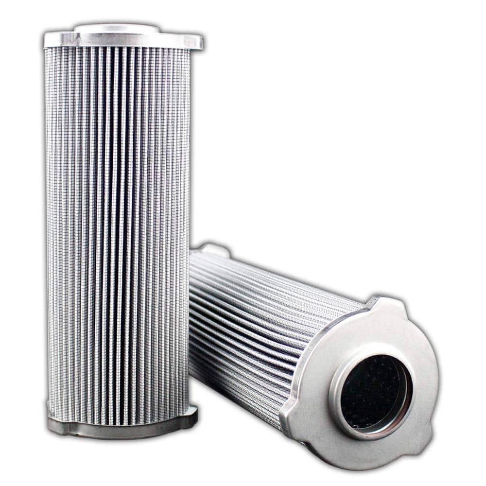 Replacement/Interchange Hydraulic Filter Element: Microglass, 10  µ