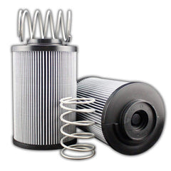 Replacement/Interchange Hydraulic Filter Element: Microglass, 10  µ