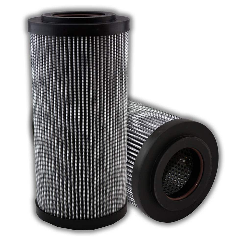 Replacement/Interchange Hydraulic Filter Element: Microglass, 10  µ