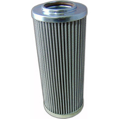 Replacement/Interchange Hydraulic Filter Element: Microglass, 10  µ