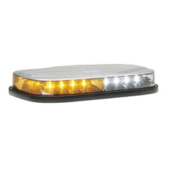 Federal Signal Corp - Emergency Light Assemblies; Type: Mini LED Lightbar ; Flash Rate: Variable ; Mount: Permanent ; Color: Amber/White ; Power Source: 12-24V DC ; Overall Height (Decimal Inch): 1.6200 - Exact Industrial Supply