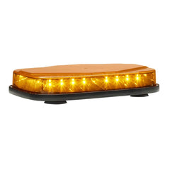 Federal Signal Corp - Emergency Light Assemblies; Type: Mini LED Lightbar ; Flash Rate: Variable ; Mount: Suction Cup ; Color: Amber ; Power Source: 12-24V ; Overall Height (Decimal Inch): 2.0800 - Exact Industrial Supply